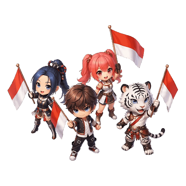 Maskot Maskot Perayaan HUT RI Ke-81 Lytogame
